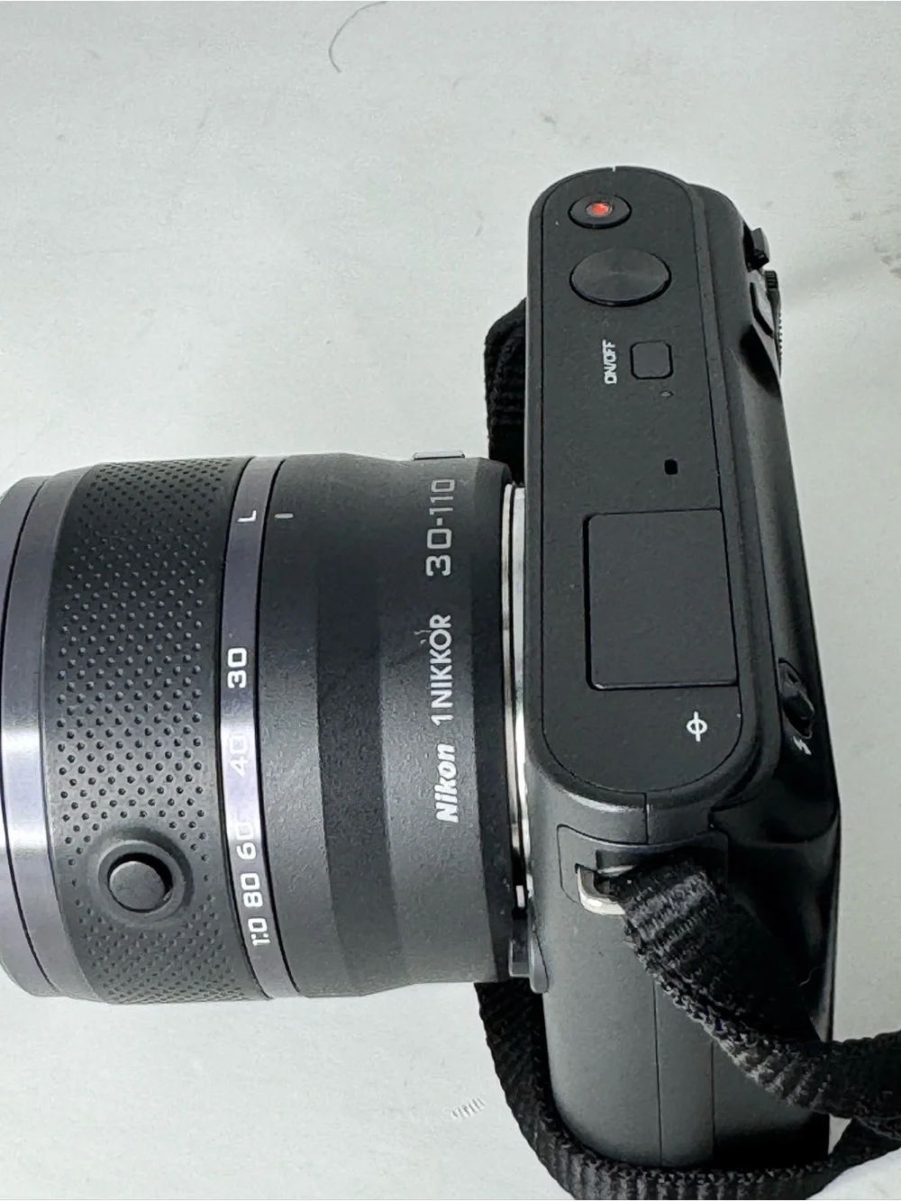Nikon 1 J1 Compact Mirrorless Camera Black two lenses batterycharger memory card